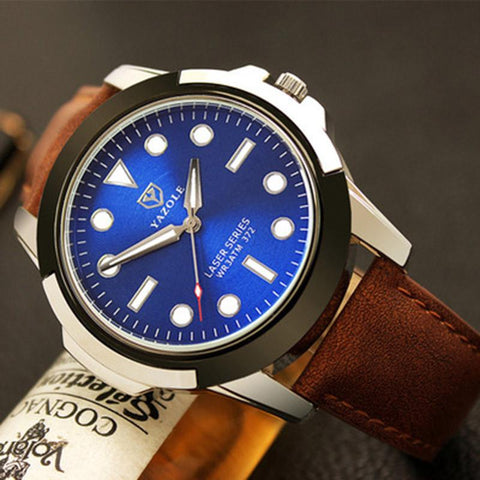 Men's Stainless Steel Quartz Watch