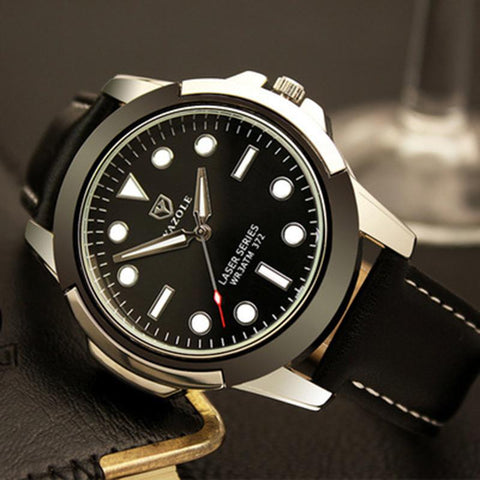 Men's Stainless Steel Quartz Watch