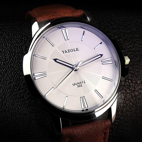 Fashion Silver Quartz Wrist Watch