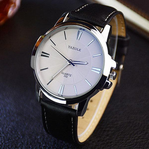Fashion Silver Quartz Wrist Watch