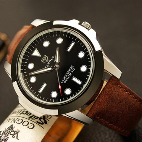 Men's Stainless Steel Quartz Watch